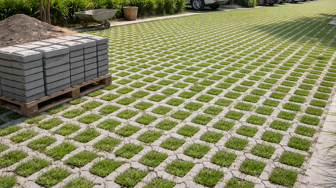 Paving Grass Block: Solusi Ramah Lingkungan untuk Area Parkir dan Ruang Terbuka