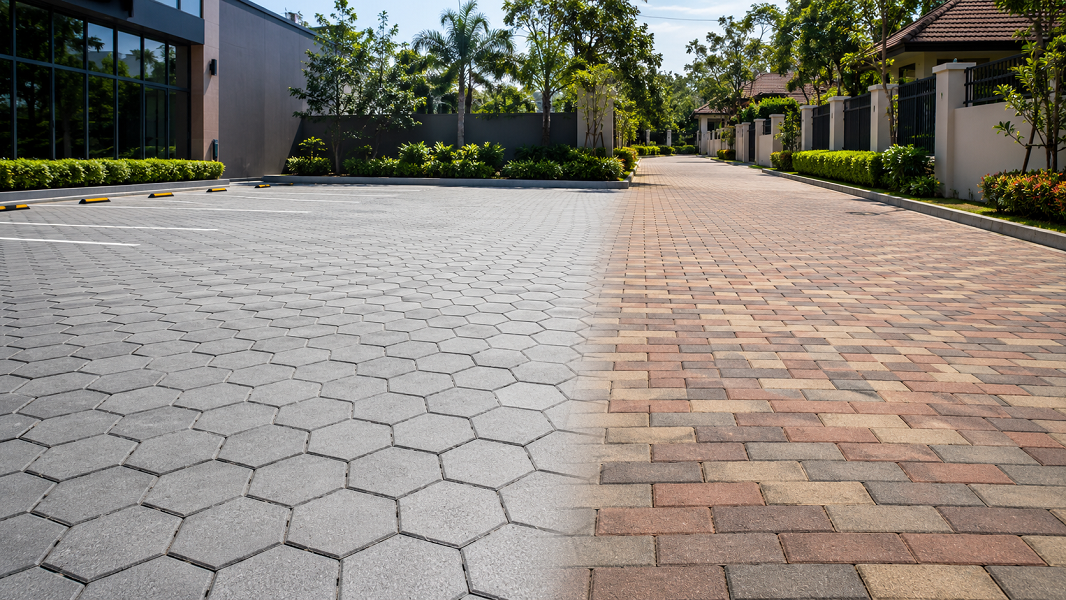 Perbandingan Paving Block Hexagonal vs Paving Biasa: Mana yang Lebih Efisien?